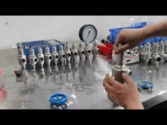 Van an toàn nâng đầy đủ Cryogenic với khuỷu tay DN10-40mm