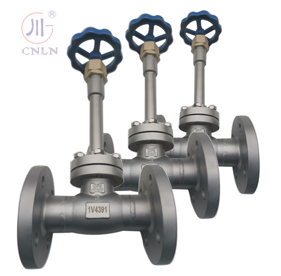 Valve cầu lạnh SS304/SS316 bằng thép không gỉ cho LNG/LOX/LN2/LAR/LCO2
