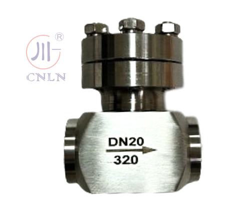 SS304/316 Van kiểm soát lạnh áp suất cao DN20 cho LNG/LOX/LN2/LAR/LCO2