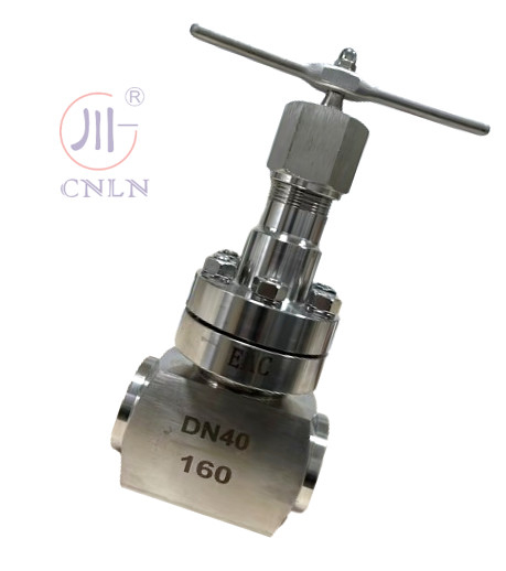 Máy hàn ổ cắm tự động Cryogenic van cầu ngắn thân cho bể Cryogenic DN40