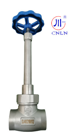 SS304/316 Van cầu lạnh thân dài cho bể lưu trữ lạnh / thùng chứa