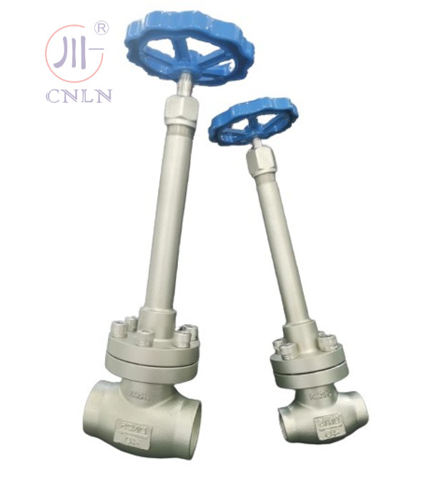 CF3/CF8 Van cầu lạnh bằng thép không gỉ DN25/DN15 Đối với LNG/LOX/LN2/LAR/LCO2
