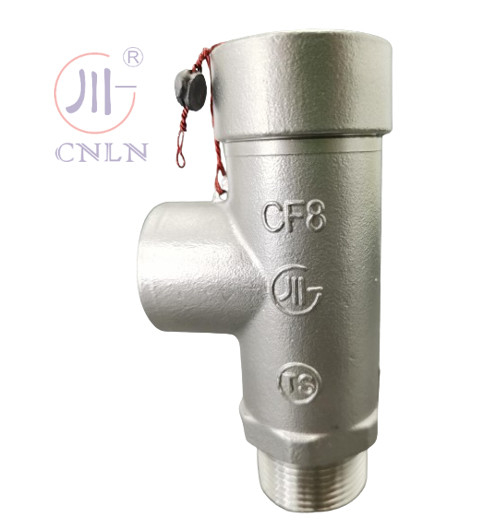 Van an toàn nâng thấp lạnh DN15 PN40 SS304/316 cho bể/Skid/Rel