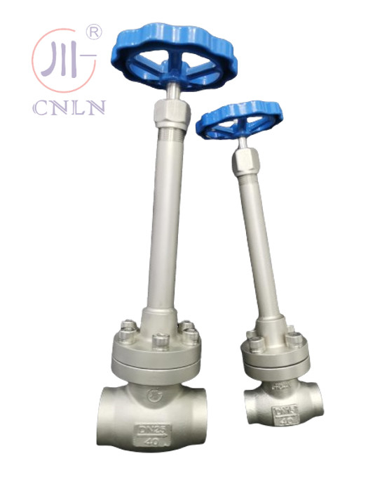 Máy cầm tay Long Stem Cryogenic Globe Valve cho bể lưu trữ Cryogenic / khí lỏng / Skid
