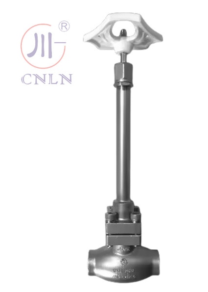 SS304/316 Van cầu lạnh loại thân dài D ((DN10-100mm) cho LNG/LOX/LN2