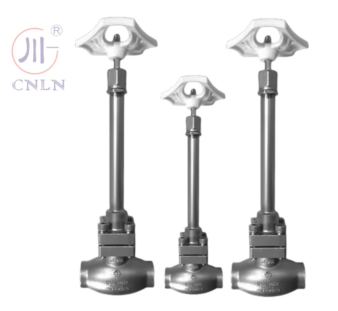 SS304/316 Van cầu lạnh loại thân dài D ((DN10-100mm) cho LNG/LOX/LN2