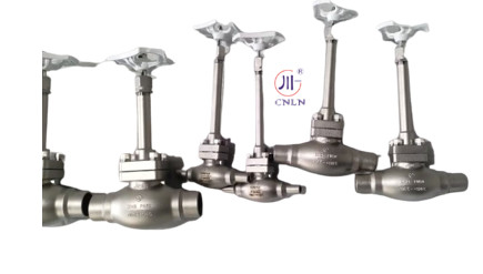 DN15 25 40 PN50 ủ lạnh van quả cầu ủ hàn -196 ~ + 80 °C cho LNG LOX LIN LAR LCO2
