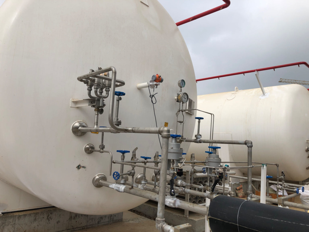 Van tách lạnh, kết nối sườn, kết nối dây kéo -196 ~ + 80 ° C cho LNG LOX LIN LAR LCO2