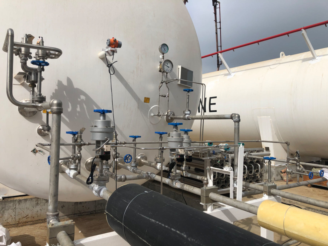 DN10-100 PN50 Máy van cầu lạnh hàn ổ chốt -196- 80 °C cho LNG LOX LIN LAR LCO2