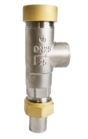 SS304 / 316 DN15 PN40 Van an toàn nâng thấp lạnh cho bể / trượt / thùng chứa