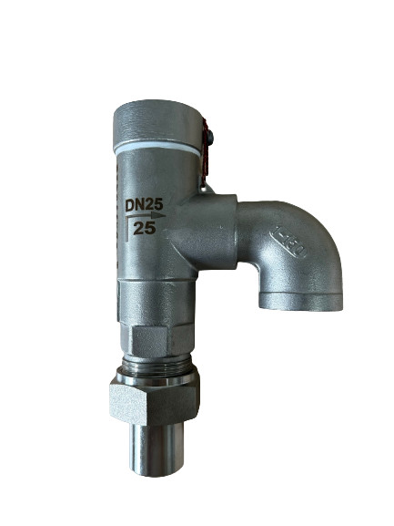 SS304 / 316 DN15 PN40 Van an toàn nâng thấp lạnh cho bể / trượt / thùng chứa
