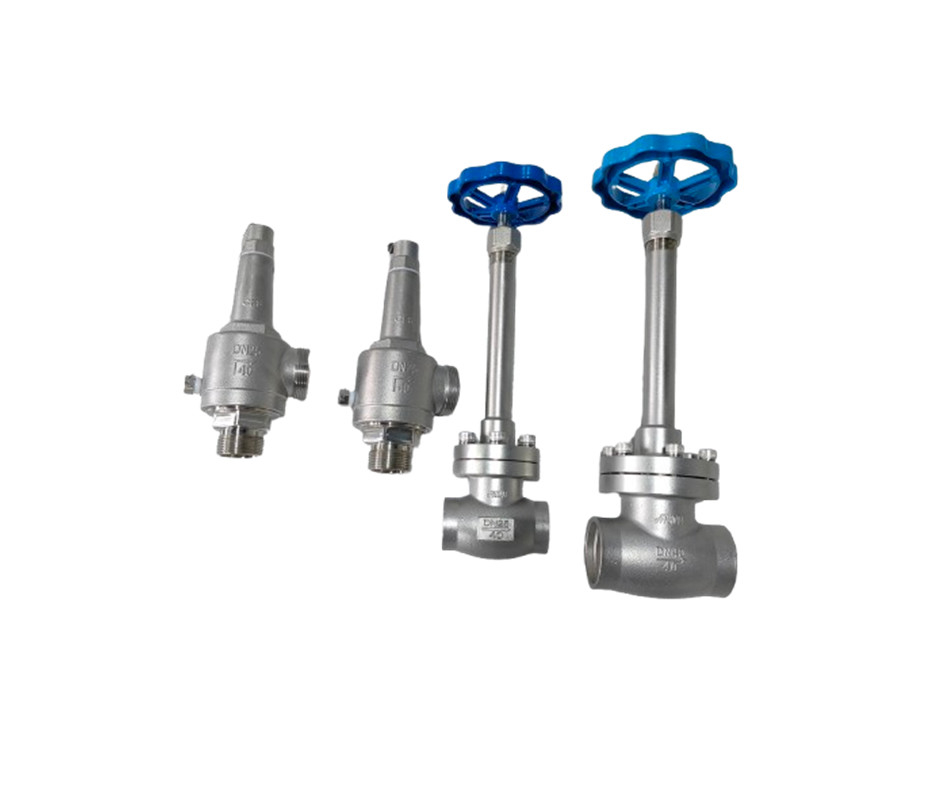 Ống hàn ổ cắm van cầu lạnh -196 ~ + 80 °C Đối với khí lỏng LNG LOX LIN LAR LCO2