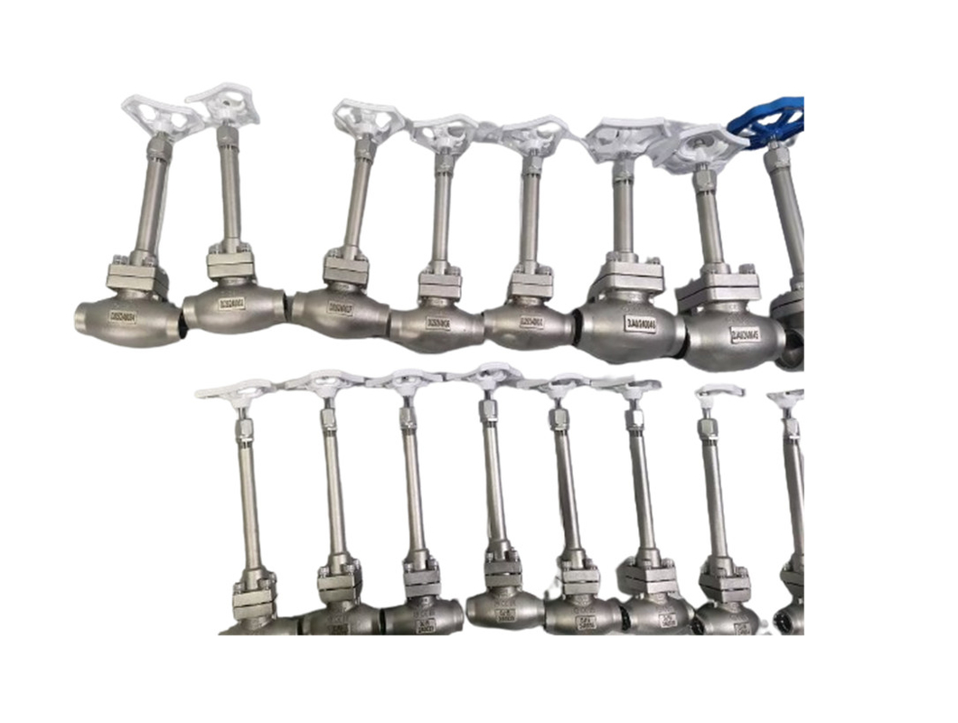 PN50 PN40 Cryogenic Globe Valve Stop Valve -196~+80 °C Đối với LNG LOX LIN LAR LCO2