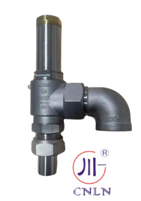 Van an toàn kín mềm nhiệt độ thấp với khuỷu tay CF8 CF3 Đối với bể LNG LIN LOX LAR