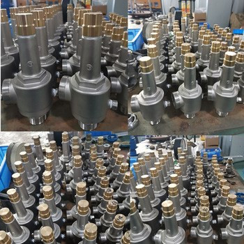 Van an toàn kín mềm nhiệt độ thấp với khuỷu tay CF8 CF3 Đối với bể LNG LIN LOX LAR
