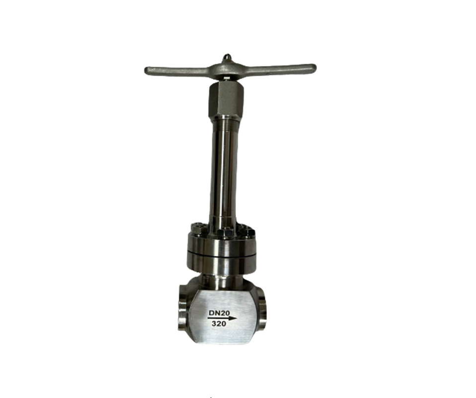 LNG LOX LIN LAR LCO2 bể Cryogenic áp suất cao van quả cầu -196- 80 °C CF8/CF3 3/8'-4