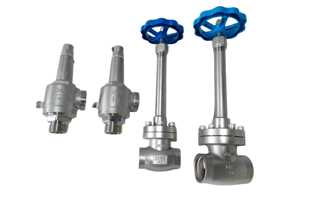 SS304 van an toàn kín cứng lạnh cho bể LNG LIN LOX LAR -196 ~ 80 °C Chất lượng cao