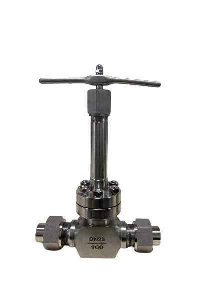 Kết nối dây chuyền van cầu áp suất cao lạnh -196 ~ + 80 °C cho bể LNG LOX LIN LAR LCO2