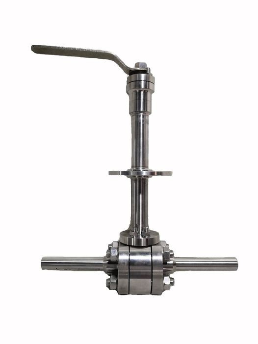 Kết nối dây chuyền van cầu áp suất cao lạnh -196 ~ + 80 °C cho bể LNG LOX LIN LAR LCO2