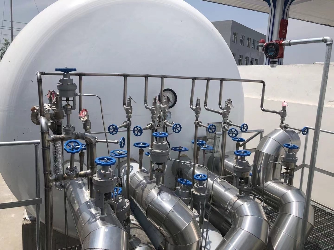 LOX LNG LIN LAR Thùng đông lạnh chất lỏng Máy kiểm tra áp suất cao, van cầu PN320 Chất lượng cao