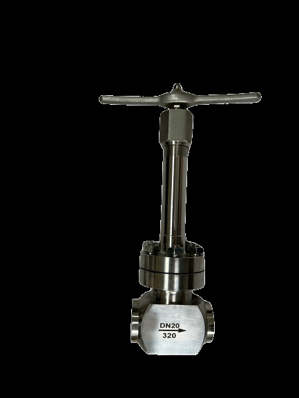 42Mpa van cầu lạnh áp suất cao với thân van CF8/CF3 cho các ứng dụng LNG/LOX/LIN và phạm vi nhiệt độ -196 đến +80 °C