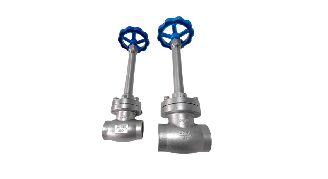 Ventil cầu lạnh thân dài CF8 CF8M cho LNG/LOX/LN2/LAR/LCO2