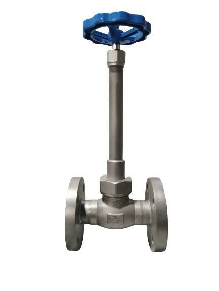 Ventil cầu lạnh thân dài CF8 CF8M cho LNG/LOX/LN2/LAR/LCO2