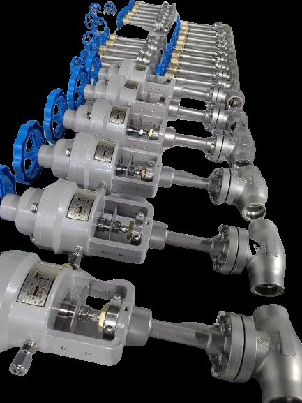 Thép không gỉ 304/316 van cầu lạnh với nhiệt độ từ -196 đến +80 °C và áp suất tối đa 5,0Mpa