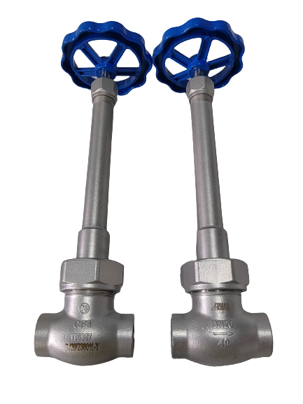 Van bi cầu đông lạnh bằng thép không gỉ 304/316 với áp suất tối đa 5.0Mpa và dải nhiệt độ từ -196°C đến +80°C