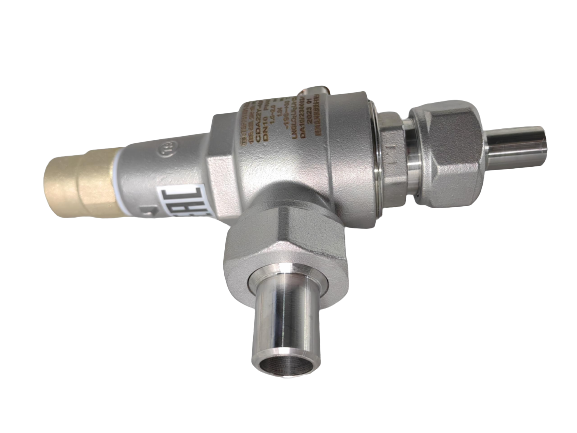 Van an toàn lạnh bằng thép không gỉ với áp suất 4.0Mpa và phạm vi nhiệt độ từ -196°C đến +120°C