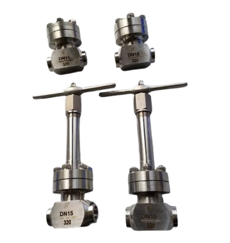 Van cầu lạnh với áp suất tối đa 4,0Mpa và phạm vi nhiệt độ từ -196 đến +120 °C trong thép không gỉ CF8/CF3