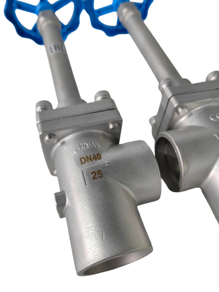 Van Globe Thép Không Gỉ 304/316 Hàn Ống Nối cho Dải Nhiệt Độ -196°C đến +80°C
