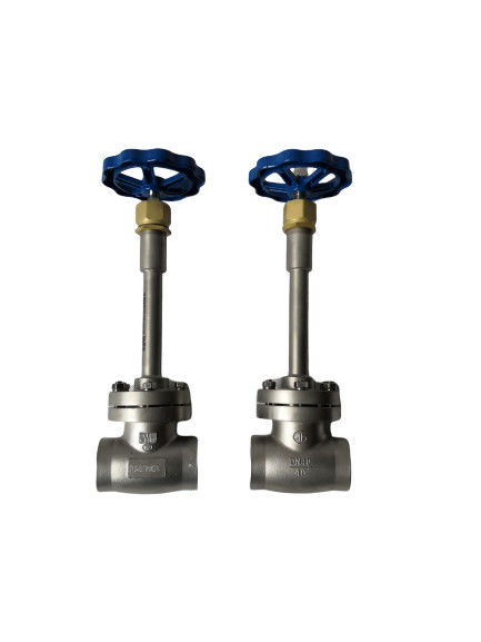 Ventil cầu lạnh thân dài CF8 CF8M cho LNG/LOX/LN2/LAR/LCO2