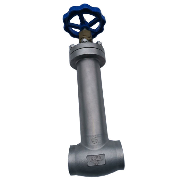Thép không gỉ 304 / 316 nhiệt độ thấp PCTFE Disc Seal Cryogenic Globe Valve -196~+80°C